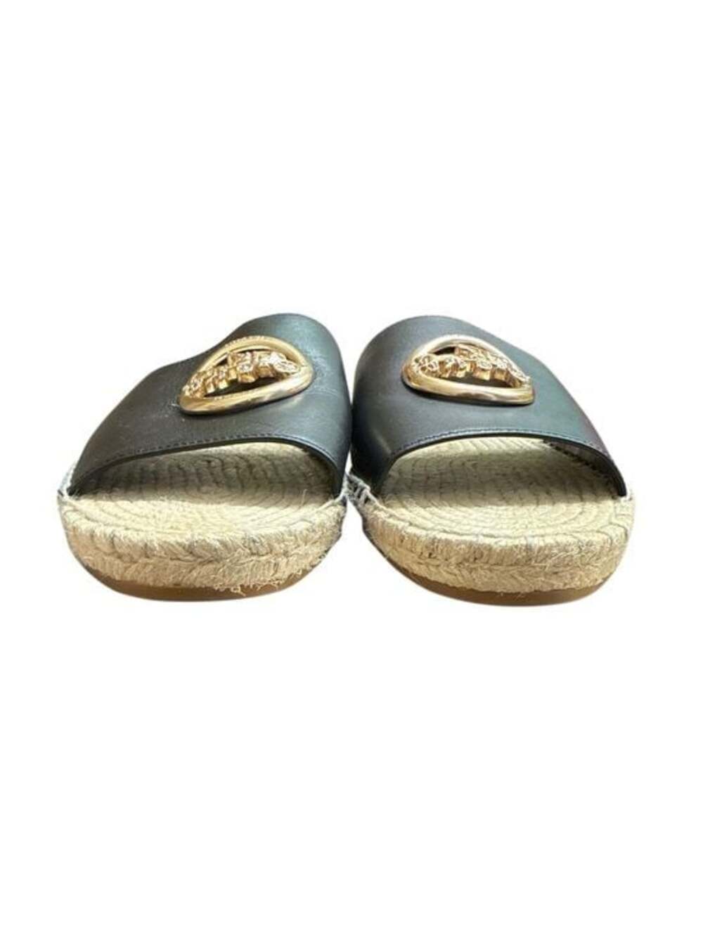 COACH CAMILLE ESPADRILLE SLIDE SANDLES NWOT Sz. 9 - Picture 4 of 8